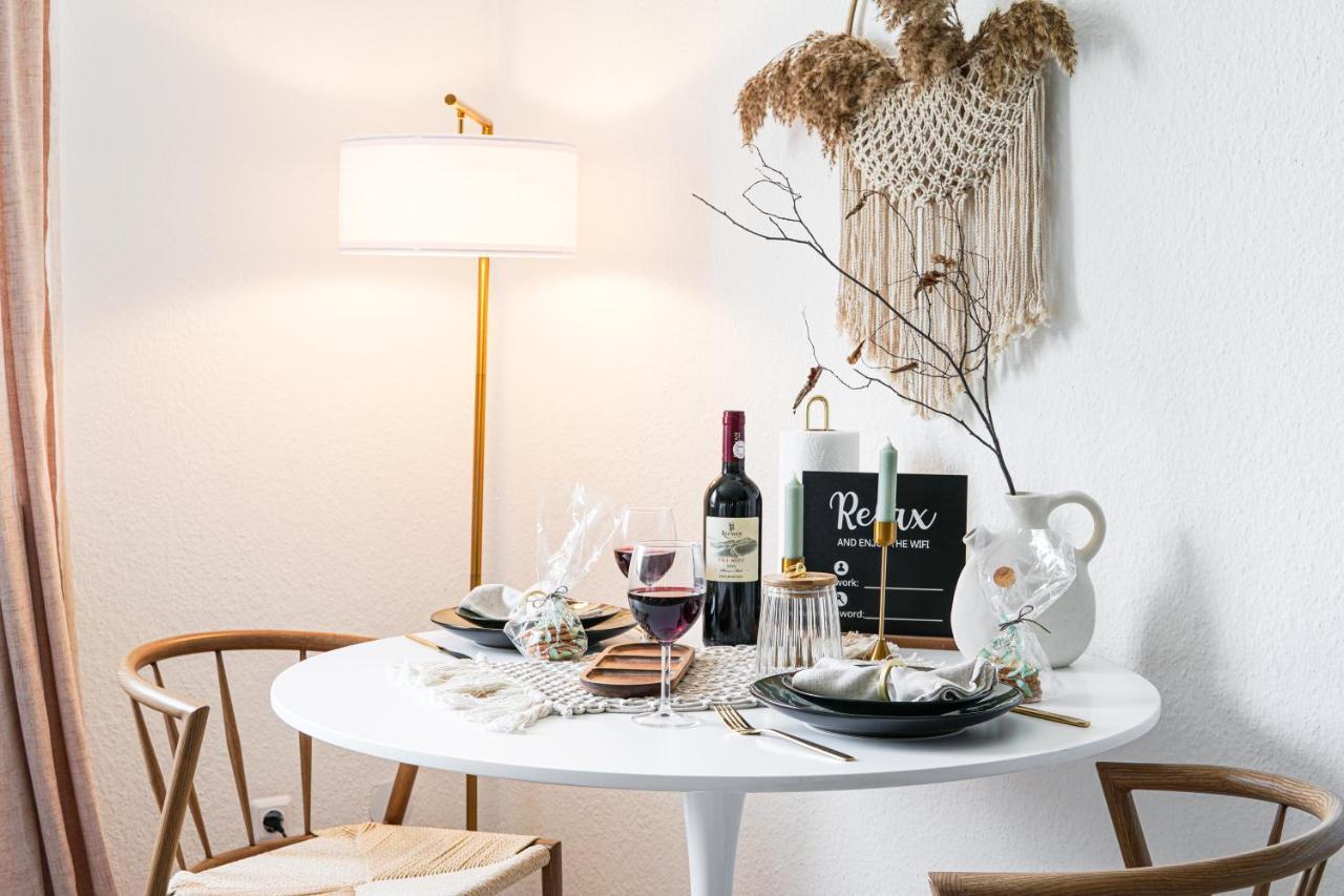 Homefy Boho Studio - Free Parking - Self Check-In - Elevator Essen Eksteriør billede